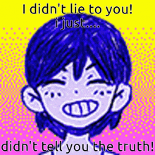 Omori Lie GIF - Omori Lie Liar GIFs