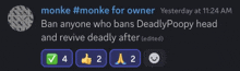 Dont Ban Deadlypoopyhead GIF