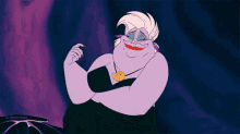 the little mermaid ursula laugh laughing lol