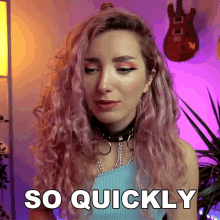 So Quickly Sophie Burrell GIF - So Quickly Sophie Burrell Its Fast GIFs