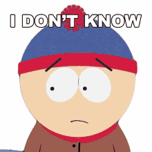 i dont know stan marsh south park s7e7 red mans greed