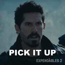 Pick It Up Hector GIF - Pick It Up Hector Scott Adkins GIFs