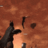 a screen shot of a video game with the word counter at the bottom right