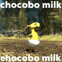 chocobo final fantasy milk final fantasy xiv 14