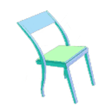 neon chair