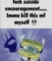 Spongebob Suicide GIF