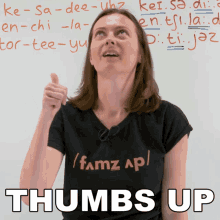 Thumbs Up Jade GIF - Thumbs Up Jade English Jade Learn English GIFs