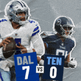Tennessee Titans (0) Vs. Dallas Cowboys (7) First-second Quarter Break GIF - Nfl National Football League Football League GIFs
