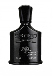 a bottle of creed absolut aventus perfume