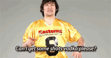 Alex Ovechkin Can I Get Some Shots Vodka Please GIF