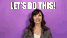 Your Happy Workplace Wendy Conrad GIF - Your Happy Workplace Wendy Conrad Lets Do This GIFs