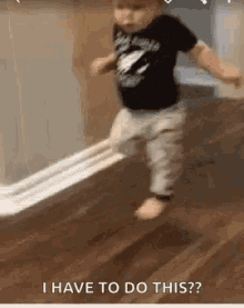 Baby Running GIF - Baby Running I Have To Do This GIFs