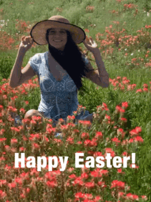 Happy Easter Beautiful GIF - Happy Easter Beautiful Flower GIFs