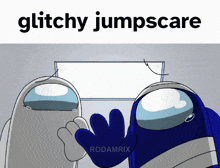 Jumpscare Glitchy GIF - Jumpscare Glitchy Rodamrix GIFs