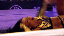 Shocked Keta Rush GIF - Shocked Keta Rush Wow Women Of Wrestling GIFs