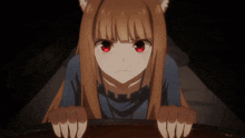 Wise Wolf Holo Angy Holo GIF