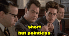 Pointless Short GIF - Pointless Short Ghostbusters GIFs