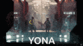 yona is the name of the video game shown