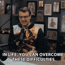 In Life You Can Overcome Theses Difficulties Aj GIF - In Life You Can Overcome Theses Difficulties Aj Overcome Challenges GIFs