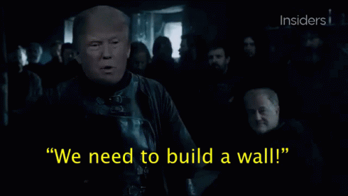 We Need To Build A Wall - Wall GIF