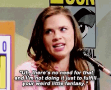Hayley Atwell No Need For That GIF - Hayley Atwell No Need For That Not Fulfilling Your Fantasy GIFs
