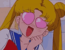 恋　セーラームーン GIF - Sailor Moon Usagi Love GIFs