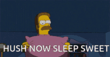 Sweet Dreams Homer GIF - Sweet Dreams Homer The Simpsons GIFs