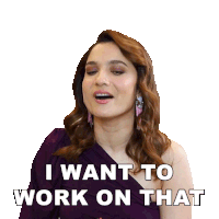I Want To Work On That Ankita Lokhande Sticker - I Want To Work On That Ankita Lokhande Pinkvilla Stickers