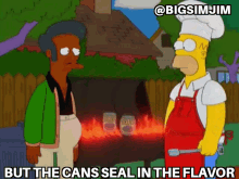 The Simpsons Homer Simpson GIF - The Simpsons Homer Simpson But The Cans Seal In The Flavour GIFs