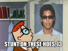 dexter from dexter 's laboratory says stunt on these hoes j3