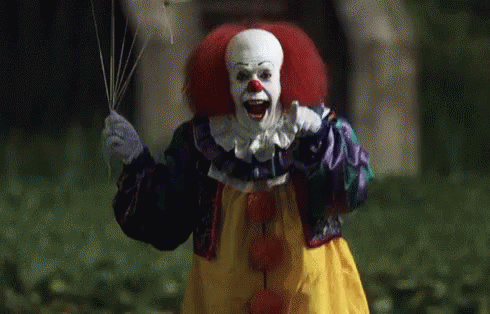 Clown GIF - Scary Clown Birthday - Descobreix i comparteix GIF