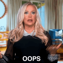 Oops Shannon Beador GIF - Oops Shannon Beador Real Housewives Of Orange County GIFs