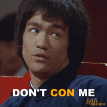 Don'T Con Me Lee GIF - Don'T Con Me Lee Bruce Lee GIFs