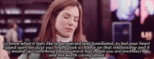 a picture of a woman with a quote from laurencamilleri