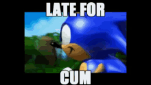 Late For Cum Cum GIF - Late For Cum Cum Sonic GIFs