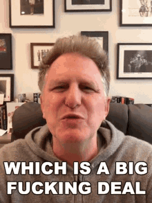 Which Is A Big Fucking Deal Michael Rapaport GIF - Which Is A Big Fucking Deal Michael Rapaport Cameo GIFs
