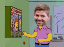 Steven Gerrard Condom GIF