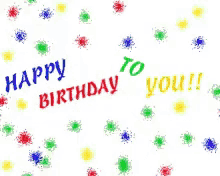 Happy Birthday To You Hbd GIF - Happy Birthday To You Hbd Celebrate GIFs