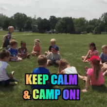 Summer Day Camp GIF - Summer Day Camp Keep Calm GIFs