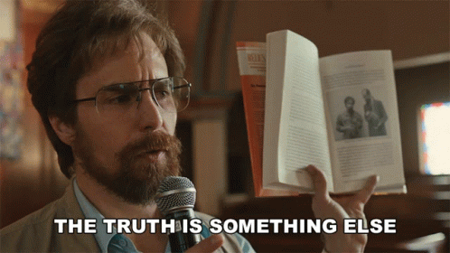 The Truth Is Something Else Sam Rockwell GIF - The Truth Is Something Else Sam Rockwell Don Verdean GIFs