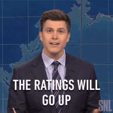 The Ratings Will Go Up Saturday Night Live GIF