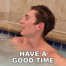 Have A Good Time Brandon William GIF - Have A Good Time Brandon William Have Fun GIFs