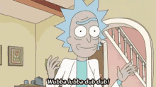 Rick And Morty Wubba Lubba Dub Dub GIF - Rick And Morty Wubba Lubba Dub Dub GIFs