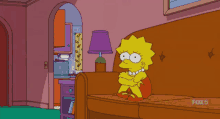 Simpsons Lisa Simpson GIF - Simpsons Lisa Simpson Scared GIFs