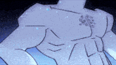 a cartoon drawing of a whale with bubbles coming out of it 's mouth