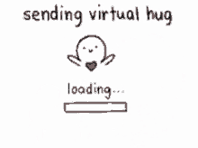 Sending Virtual Hug Hugs GIF