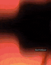 a computer generated image of a sunset with the name ezervegeçer on the bottom right