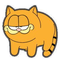 Garfield Gato Sticker - Garfield Gato Stickers