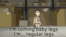 Rick And Morty Baby Legs GIF