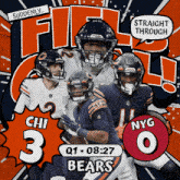New York Giants (0) Vs. Chicago Bears (3) First Quarter GIF - Nfl National Football League Football League GIFs